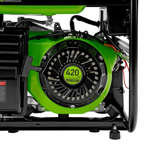 Генератор бензиновый БС-6500Э, 5.5 кВт, 230В, четырехтактный, 25 л, электростартер Сибртех по ценам производителя в Воронеже с доставкой по всей России