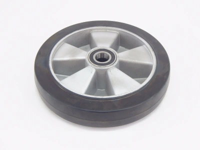 Колесо резиновое 250х50 мм с подшипником для тележек гидравлических HW по ценам производителя в Воронеже с доставкой по всей России