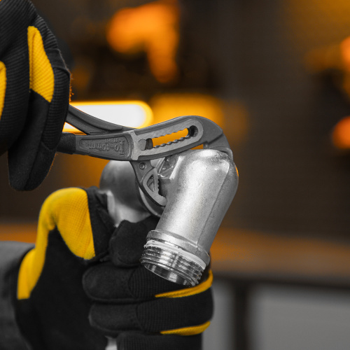 Клещи переставные, обливные рукоятки, 180 мм Denzel по ценам производителя в Воронеже с доставкой по всей России