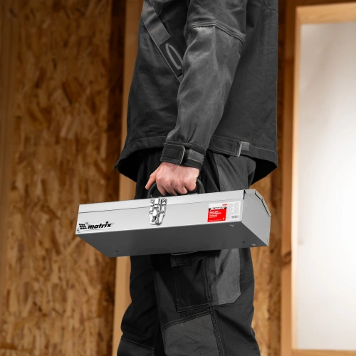 Ящик для инструмента, 410 х 154 х 95 мм, металлический Matrix по ценам производителя в Воронеже с доставкой по всей России