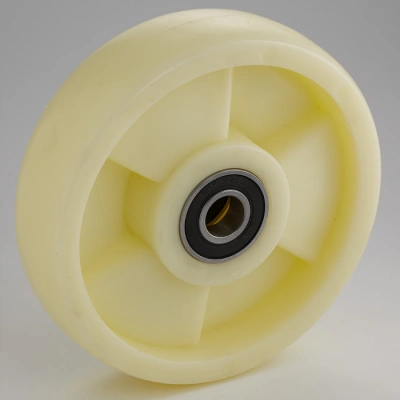 Колесо нейлоновое 200х50 мм без подшипника для тележек гидравлических BF/WB/RHP по ценам производителя в Воронеже с доставкой по всей России