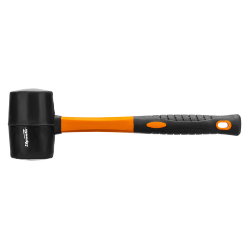 Киянка резиновая, 450 г, черная резина, фибергласовая рукоятка Sparta по ценам производителя в Воронеже с доставкой по всей России