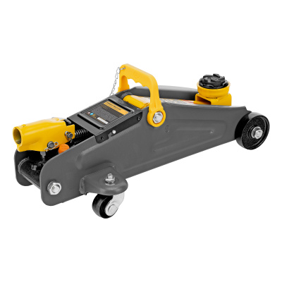 Домкрат гидравлический подкатной с фиксатором, 2 т, 130-330 мм Denzel по ценам производителя в Воронеже с доставкой по всей России