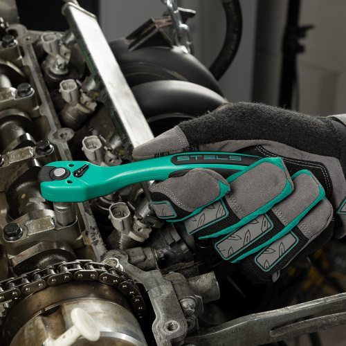 Набор инструментов, 1/4", Cr-V, S2, усиленный кейс, 47 предметов Stels по ценам производителя в Воронеже с доставкой по всей России