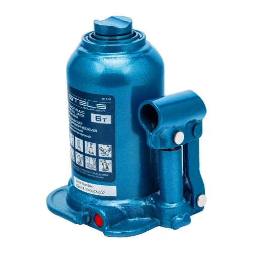 Домкрат гидравлический бутылочный телескопический, 6 т, подъем 180-410 мм Stels по ценам производителя в Воронеже с доставкой по всей России