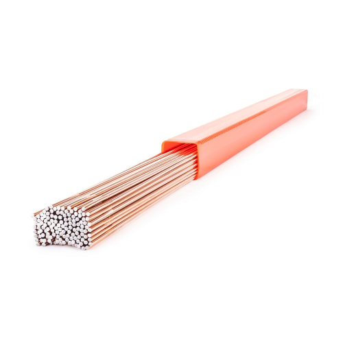 Foxweld Пруток омедненный ER70S-6 (Св08Г2С) д.2,4х1000мм, 5кг (1 пачка, пр-во FoxWeld/КНР) по ценам производителя в Воронеже с доставкой по всей России