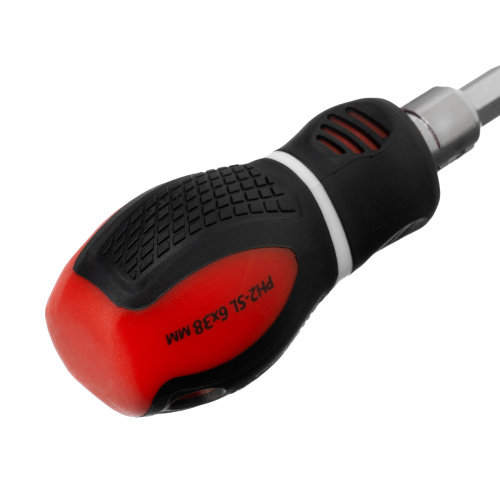 Отвертка комбинированная, SL6/PH2 х 38 мм, CrV, двухкомпонентная рукоятка Matrix по ценам производителя в Воронеже с доставкой по всей России