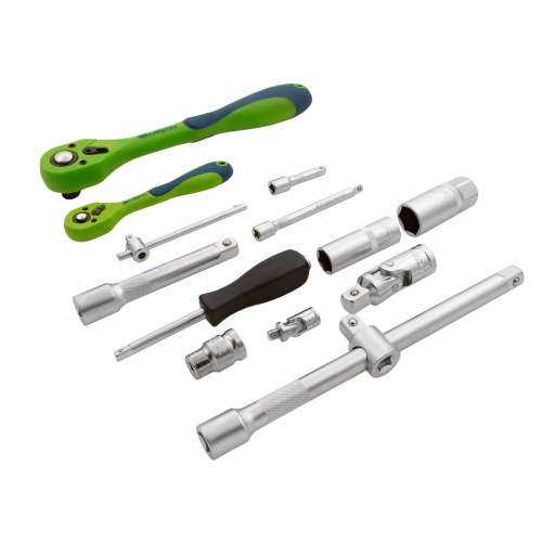 Набор инструментов 82 предмета, CrV, 1/2", 1/4" Сибртех по ценам производителя в Воронеже с доставкой по всей России