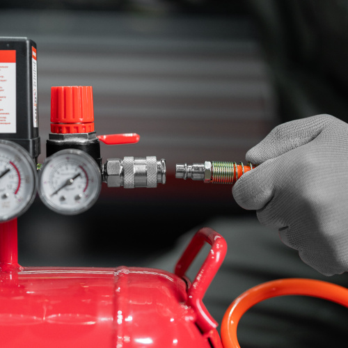 Компрессор воздушный ременный привод КР2500/80, 2,5 кВт, 80 литров, 420 л/мин МТХ по ценам производителя в Воронеже с доставкой по всей России