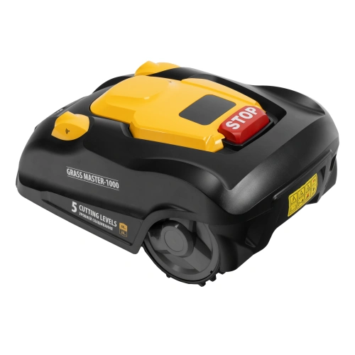 Робот-газонокосилка Grass Master 1000  1000м², 3Ач, 28V, LCD дисплей, Wi-Fi Denzel по ценам производителя в Воронеже с доставкой по всей России