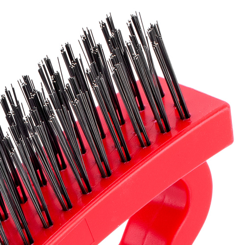 Щетка зачистная четырехрядная, плоская, пластиковая с рукояткой Matrix по ценам производителя в Воронеже с доставкой по всей России