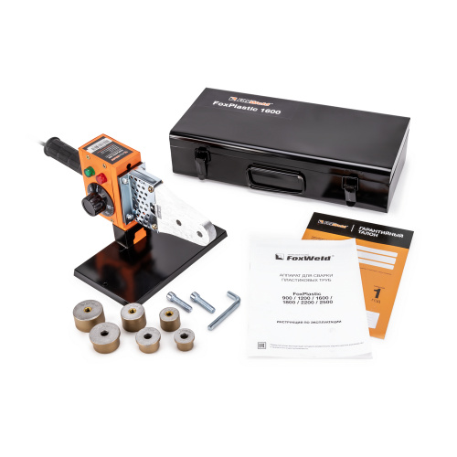 FoxWeld Аппарат для сварки пластиковых труб FoxPlastic 1600 (пр-во FoxWeld/КНР) купить в Москве с доставкой по всей России | ProtosMarket.ru