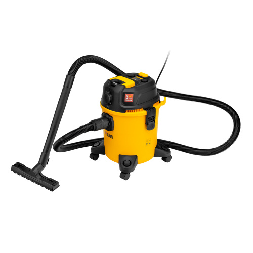 Пылесос строительный RVC20, 1400 Вт, бак 20 л, шланг 3 м, розетка с автосинхр. Denzel по ценам производителя в Воронеже с доставкой по всей России