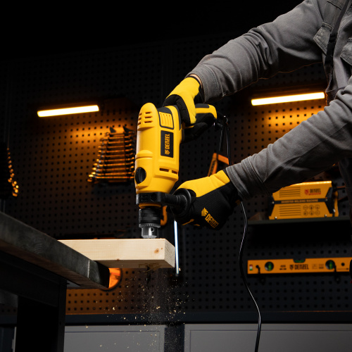 Дрель ударная ID-750, 750 Вт, 0-3000 об/мин, 48000 уд/мин Denzel по ценам производителя в Воронеже с доставкой по всей России