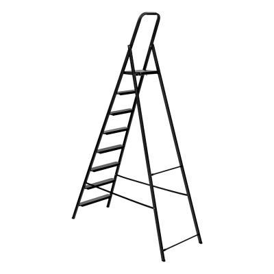 Стремянка 8 ступеней, компактная, стальная Сибртех по ценам производителя в Воронеже с доставкой по всей России