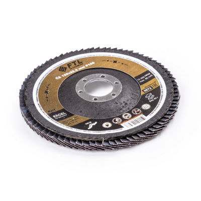 Круг лепестковый для шлифования по металлу FTL Excel 29 125 х 22,2 мм P100 купить в Москве с доставкой по всей России | ProtosMarket.ru