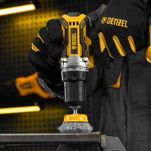 Щетка для дрели, 65 мм, Чашка, со шпилькой , нержавеющая витая проволока Denzel по ценам производителя в Воронеже с доставкой по всей России