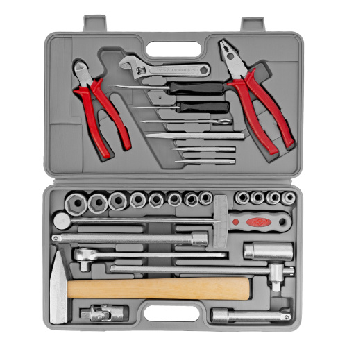 Набор слесарно-шоферского инструмента "Универсал-2", пластиковый бокс (НИЗ) по ценам производителя в Воронеже с доставкой по всей России