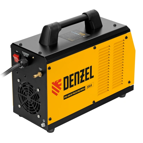 Аппарат инвертор. аргонодуговой сварки ITIG-200 DС Pulse Cold Weld, 200 А, ПВ 60% Denzel по ценам производителя в Воронеже с доставкой по всей России