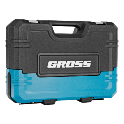 Набор инструментов, 1/4", 1/2", CrV, 120 зубьев, 76 предметов Gross по ценам производителя в Воронеже с доставкой по всей России