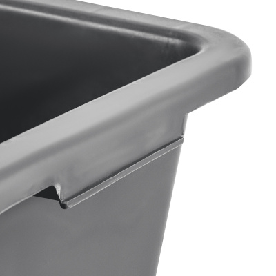 Таз прямоугольный строительный усиленный, 55 л Matrix по ценам производителя в Воронеже с доставкой по всей России