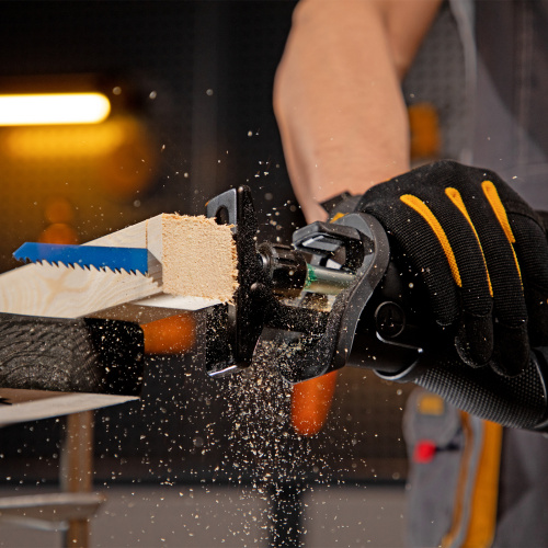 Пила сабельная аккумуляторная бесщет BRC-120,  18В Li-Ion Denzel по ценам производителя в Воронеже с доставкой по всей России