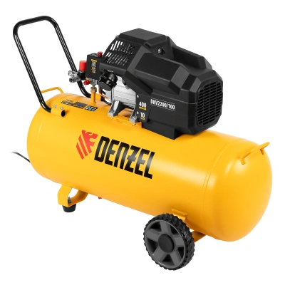 Компрессор воздушный DKV2200/100, Х-PRO 2.2 кВт, 400 л/мин, 100л Denzel по ценам производителя в Воронеже с доставкой по всей России