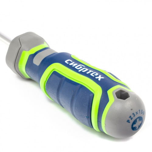 Отвертка PZ3 x 150 мм, CrV, четырехкомпонентная рукоятка Сибртех по ценам производителя в Воронеже с доставкой по всей России