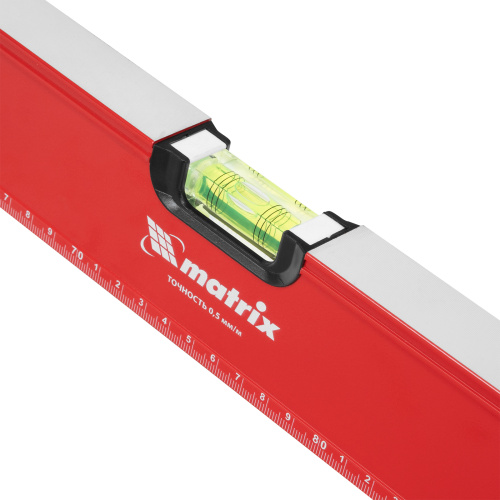 Уровень алюминиевый, фрезерованный, 3 глазка, рукоятки, 1500 мм Matrix по ценам производителя в Воронеже с доставкой по всей России