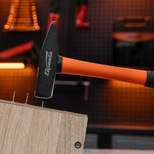 Молоток слесарный, 400 г, фибергласовая обрезиненная рукоятка Sparta по ценам производителя в Воронеже с доставкой по всей России