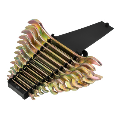 Набор ключей рожковых 6-32 мм, 12 шт, желтый цинк Сибртех по ценам производителя в Воронеже с доставкой по всей России