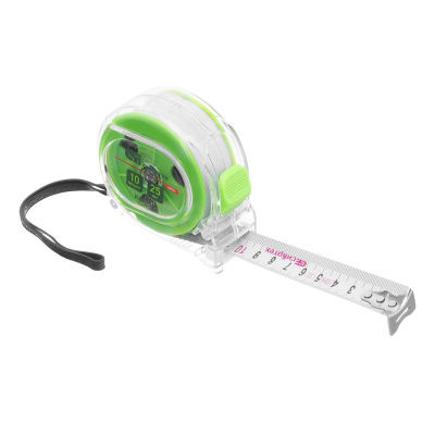 Рулетка Кварц,прозрачный корпус,амортизатор,10 м х 25 мм Сибртех по ценам производителя в Воронеже с доставкой по всей России