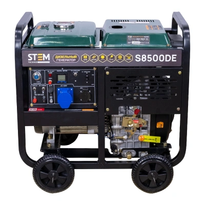 Генератор дизельный STEM Techno S8500DE (8,5кВт, электростартер, дисплей, подогрев, АВР) по ценам производителя в Воронеже с доставкой по всей России