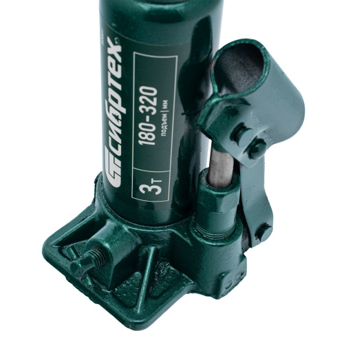 Домкрат гидравлический бутылочный, 3 т, 180-320 мм Сибртех по ценам производителя в Воронеже с доставкой по всей России