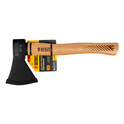Топор, 800 г, кованый, буковое топорище Denzel по ценам производителя в Воронеже с доставкой по всей России