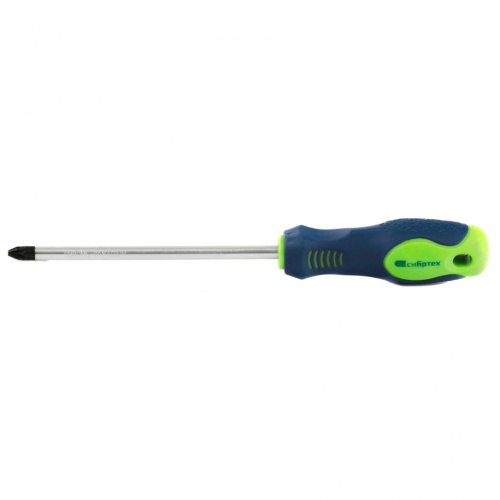 Отвертка, PZ3 х 150 мм, CrV, двухкомпонентная рукоятка Сибртех по ценам производителя в Воронеже с доставкой по всей России