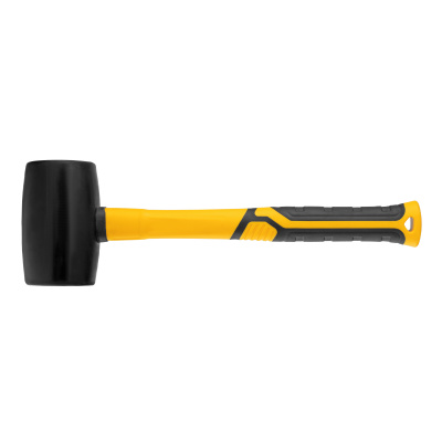 Киянка резиновая, 680 г, черная, фибергласовая рукоятка c TPR покрытием Denzel по ценам производителя в Воронеже с доставкой по всей России