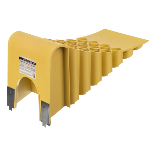 Упор противооткатный для грузового транспорта, ЖЕЛТЫЙ, 35 т, 473х200х205 мм Stels по ценам производителя в Воронеже с доставкой по всей России