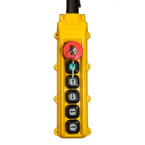 Пульт управления для талей CD (4 кнопки + пуск + аварийный бутон 380в) по ценам производителя в Воронеже с доставкой по всей России