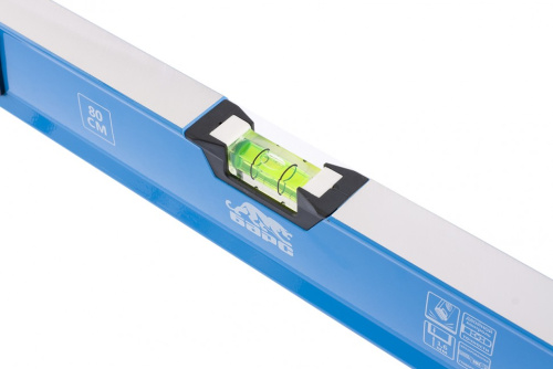 Уровень алюминиевый, двуручный, 800 мм, профиль 1,6 мм, фрезеров, ударопрочные заглушки, 3 глазка Барс по ценам производителя в Воронеже с доставкой по всей России