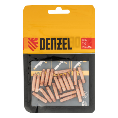 Токосъемный наконечник под проволоку 1,2 мм, М5х24, E-CU, 20 шт для MIG горелки тип 15 Denzel по ценам производителя в Воронеже с доставкой по всей России