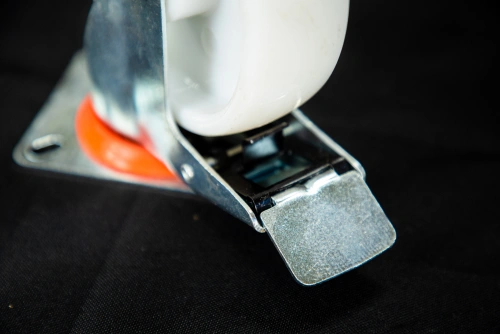 Колесо поворотное полипропилен SRCnb 55 125 мм с тормозом (N) по ценам производителя в Воронеже с доставкой по всей России