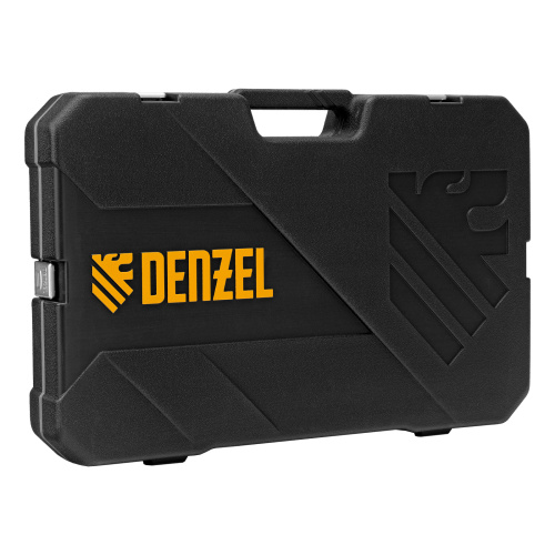 Набор инструментов, 1/2", 1/4", CrV, S2, пластиковый кейс, 122 предмета Denzel по ценам производителя в Воронеже с доставкой по всей России