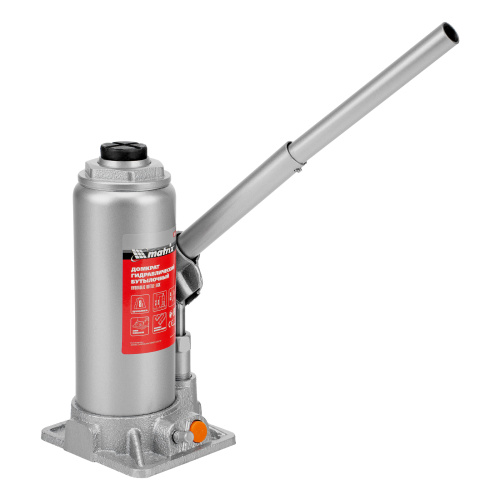 Домкрат гидравлический бутылочный, 8 т, h подъема 230-457 мм Matrix по ценам производителя в Воронеже с доставкой по всей России