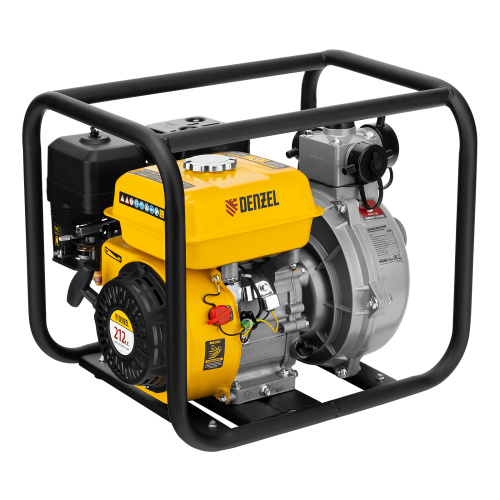 Мотопомпа бензиновая высоконапорная PX-50H, 7 л.с, 2", 600 л/мин, глубина 8 м, напор 65 м Denzel по ценам производителя в Воронеже с доставкой по всей России