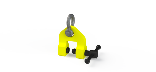 Захват струбцинный вертикальный ZSV (г/п 1,5 т, лист 0-35мм) по ценам производителя в Воронеже с доставкой по всей России