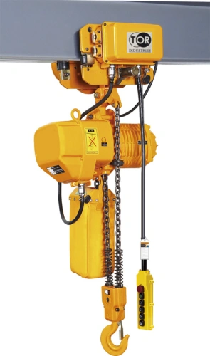 Таль передвижная  7,5т  6 м 380В электрическая цепная TOR HHBD-03T по ценам производителя в Воронеже с доставкой по всей России