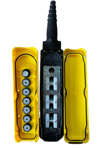 Пульт управления XAC-A6713Y для тали (6 кнопок, 1 скорость, ключ-марка, стоп, IP65, 380В) по ценам производителя в Воронеже с доставкой по всей России