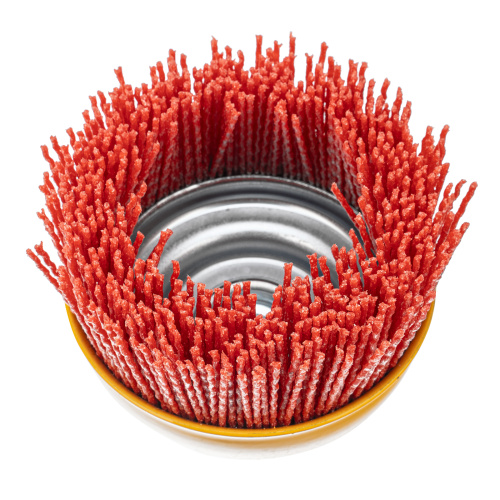 Щетка для УШМ, 100 мм, Чашка, нейлоновая щетина, М14 Denzel по ценам производителя в Воронеже с доставкой по всей России