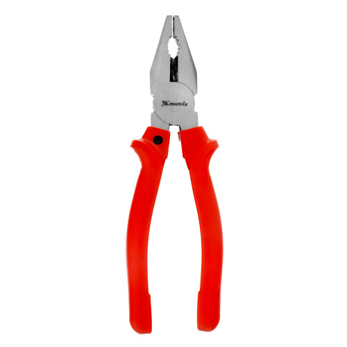Плоскогубцы комбинированные Standard, 200 мм, шлифованные, пластмассовые рукоятки Matrix по ценам производителя в Воронеже с доставкой по всей России